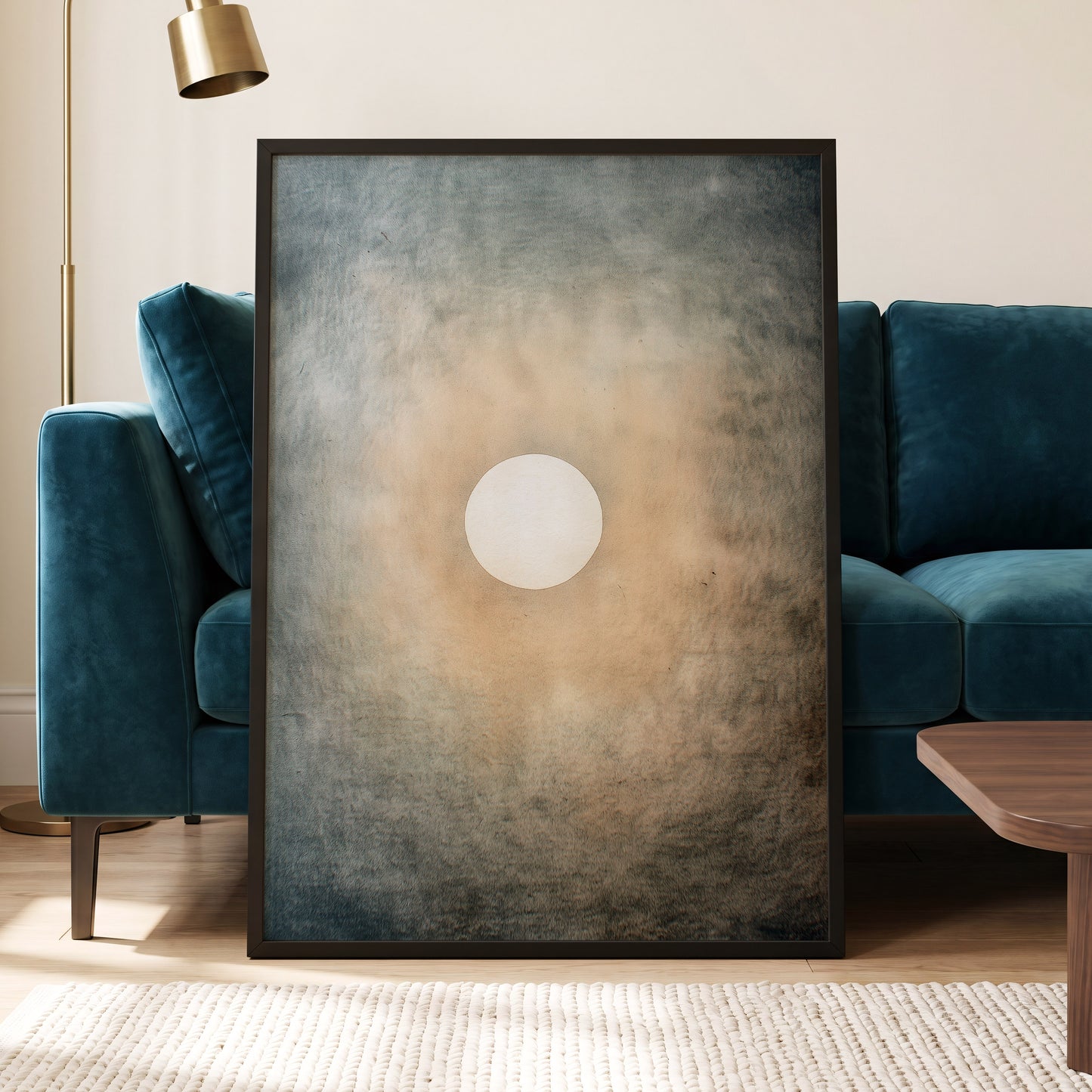 Quiet Orbit – wall art displayed in a styled interior, gallery view 6
