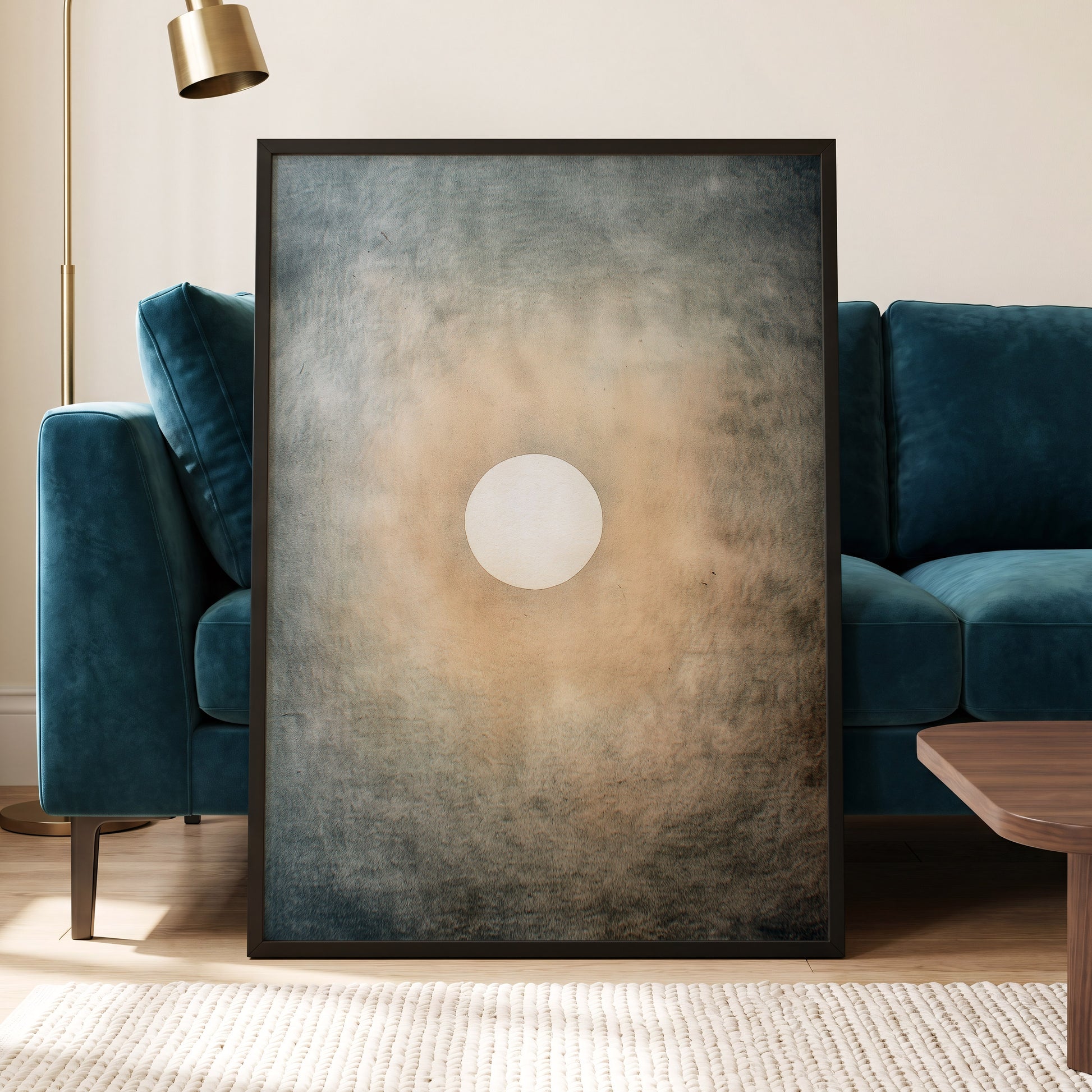 Quiet Orbit – wall art displayed in a styled interior, gallery view 6