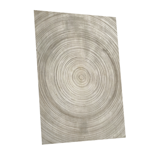 Quiet Rings, beige, brown, gray nature wall art shown as a unframed poster wall art print