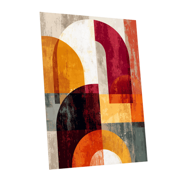 Retro Arc Symphony – unframed poster option
