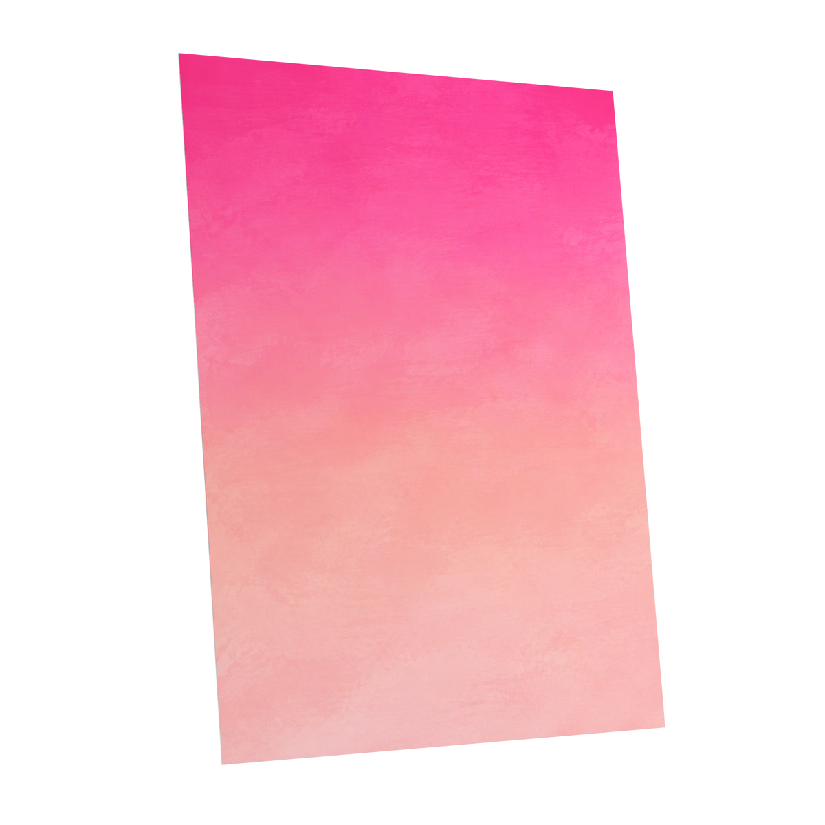 Rosewater Fade, pink, orange, beige abstract wall art shown as a unframed poster wall art print