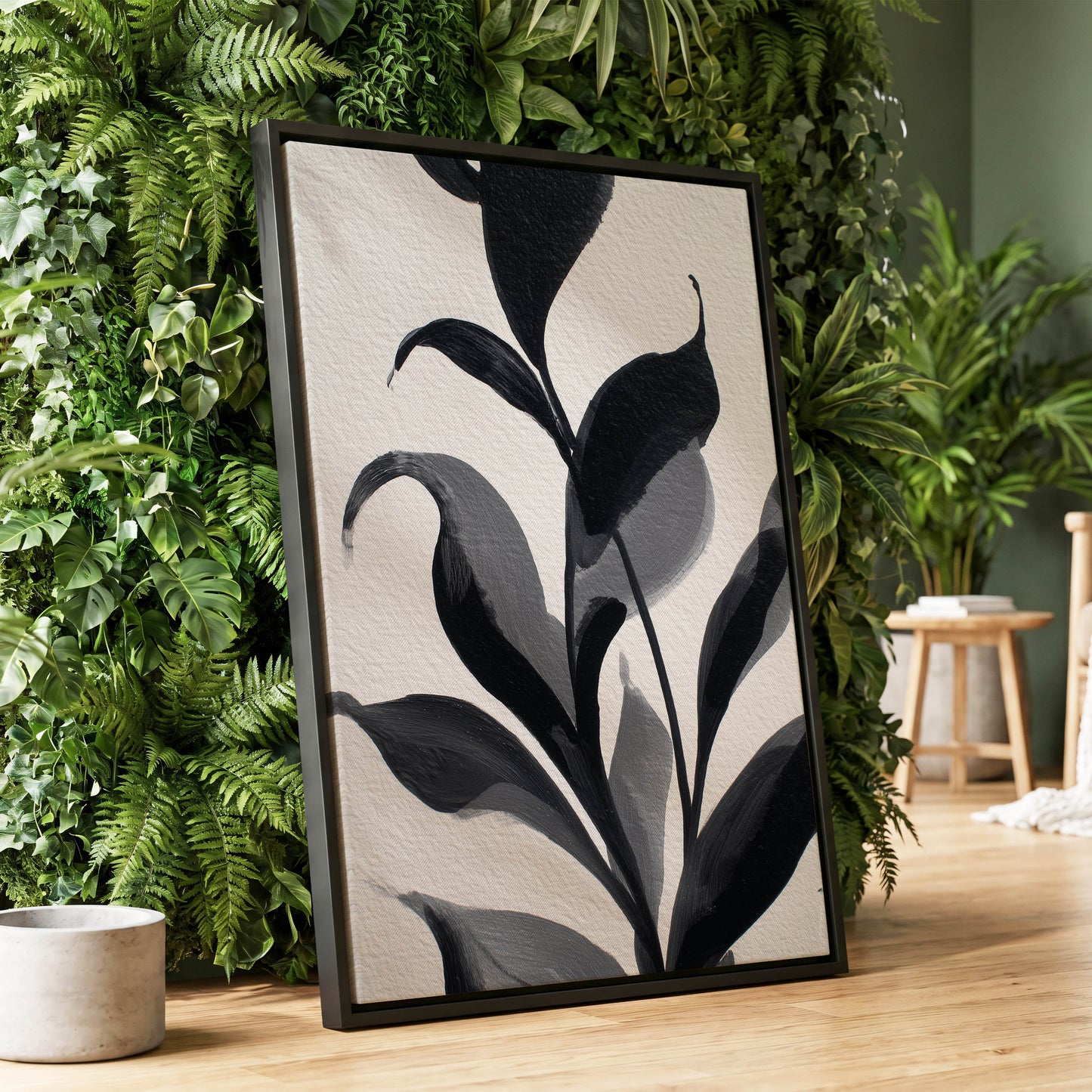 Shadowleaf Cadence – wall art displayed in a styled interior, gallery view 1