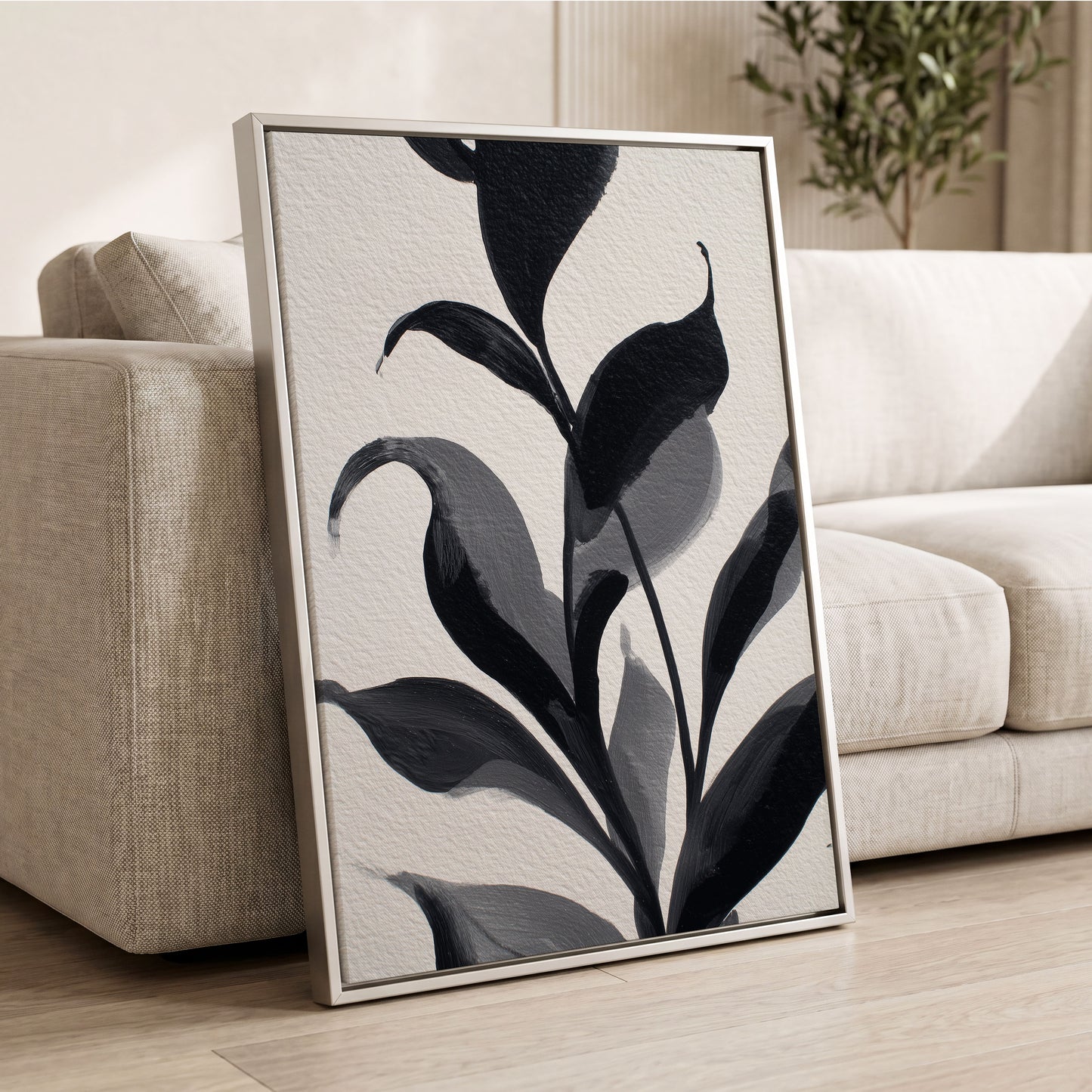 Shadowleaf Cadence – wall art displayed in a styled interior, gallery view 2
