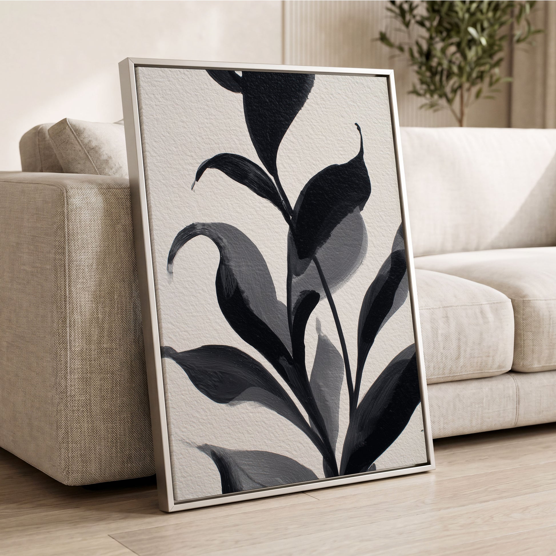 Shadowleaf Cadence – wall art displayed in a styled interior, gallery view 2