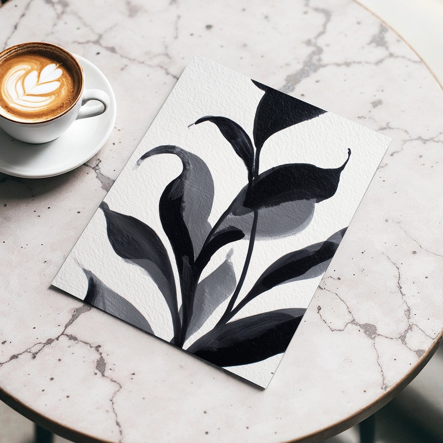 Shadowleaf Cadence – wall art displayed in a styled interior, gallery view 3