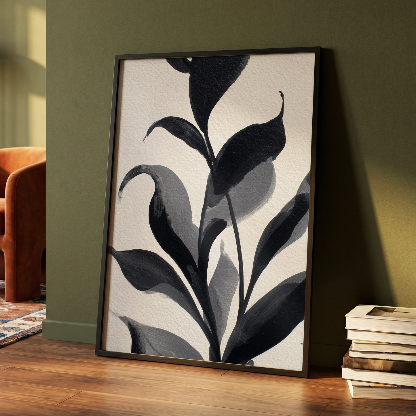 Shadowleaf Cadence – wall art displayed in a styled interior, gallery view 4
