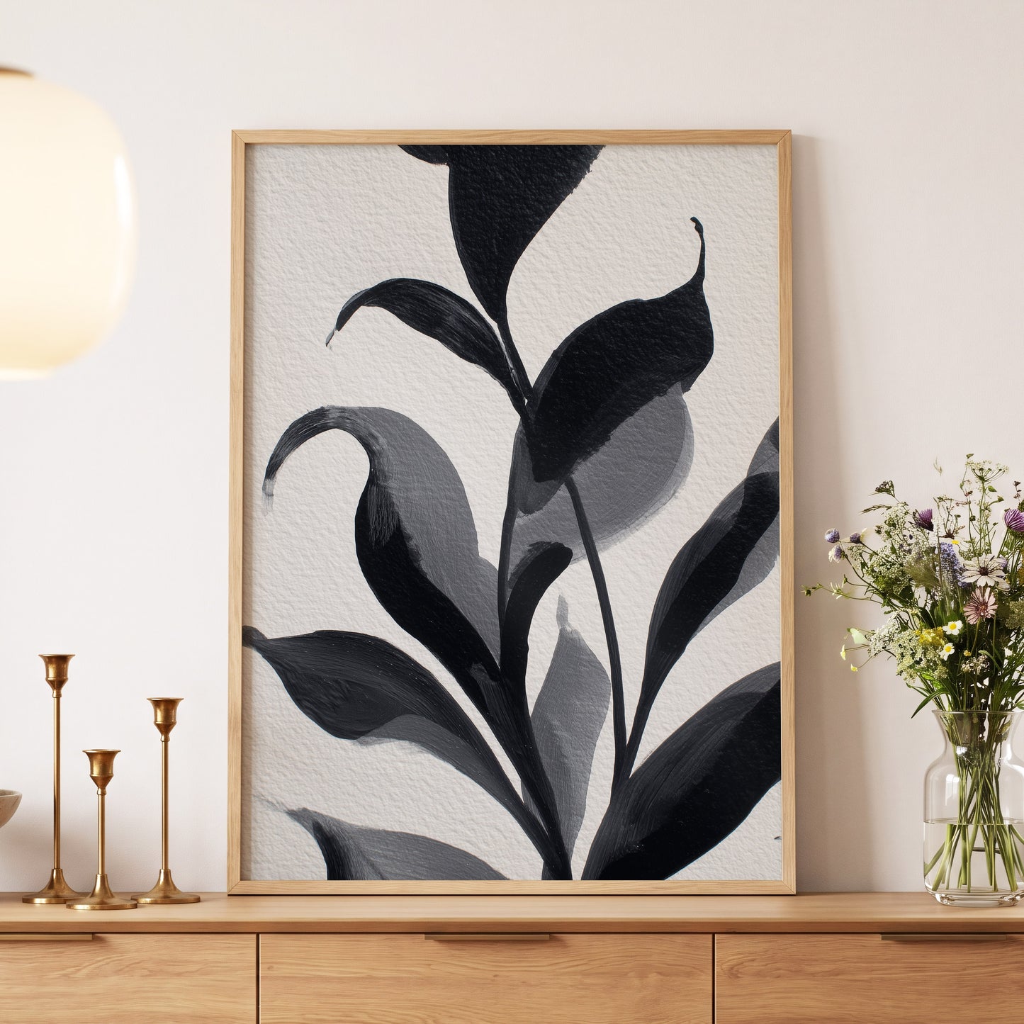 Shadowleaf Cadence – wall art displayed in a styled interior, gallery view 5
