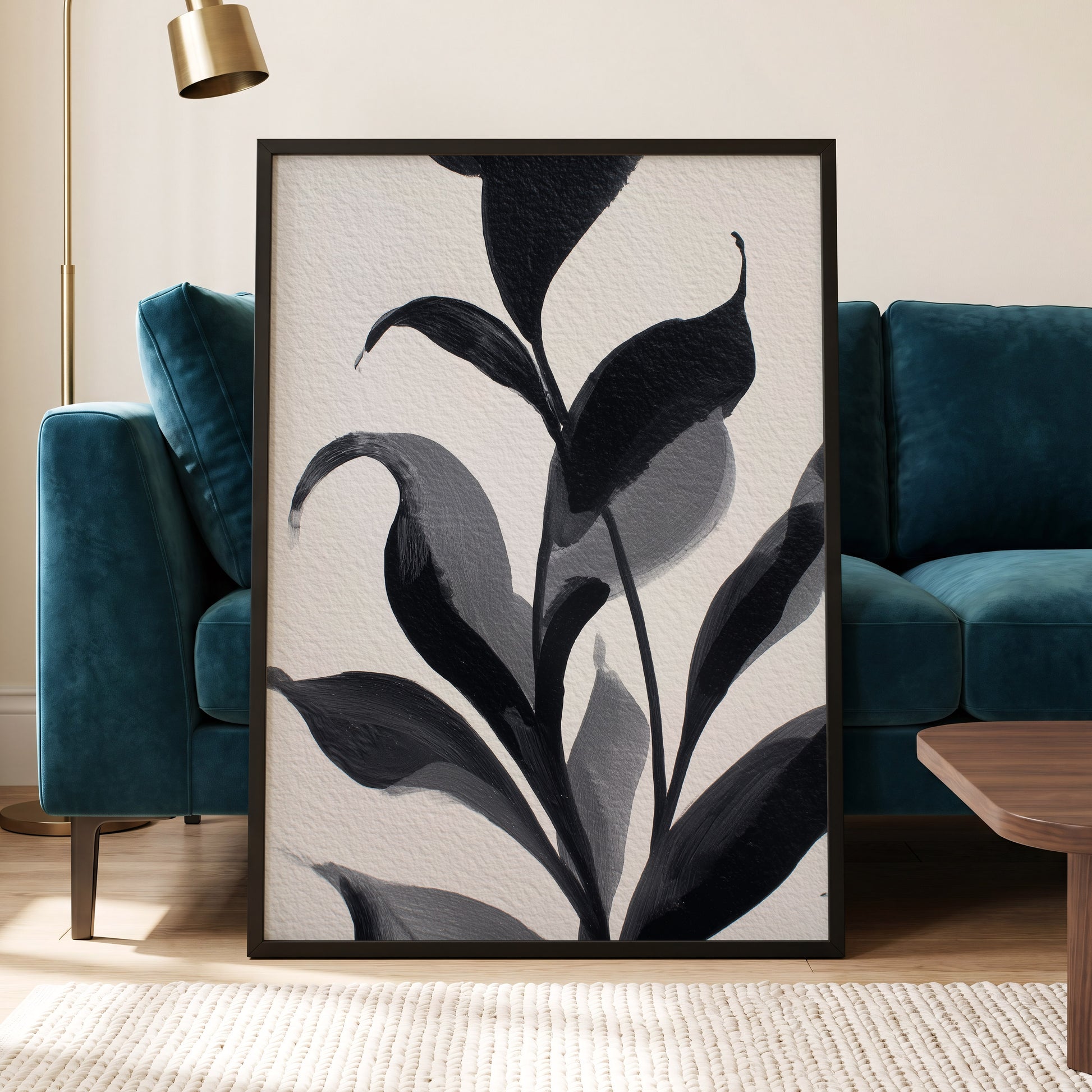 Shadowleaf Cadence – wall art displayed in a styled interior, gallery view 6