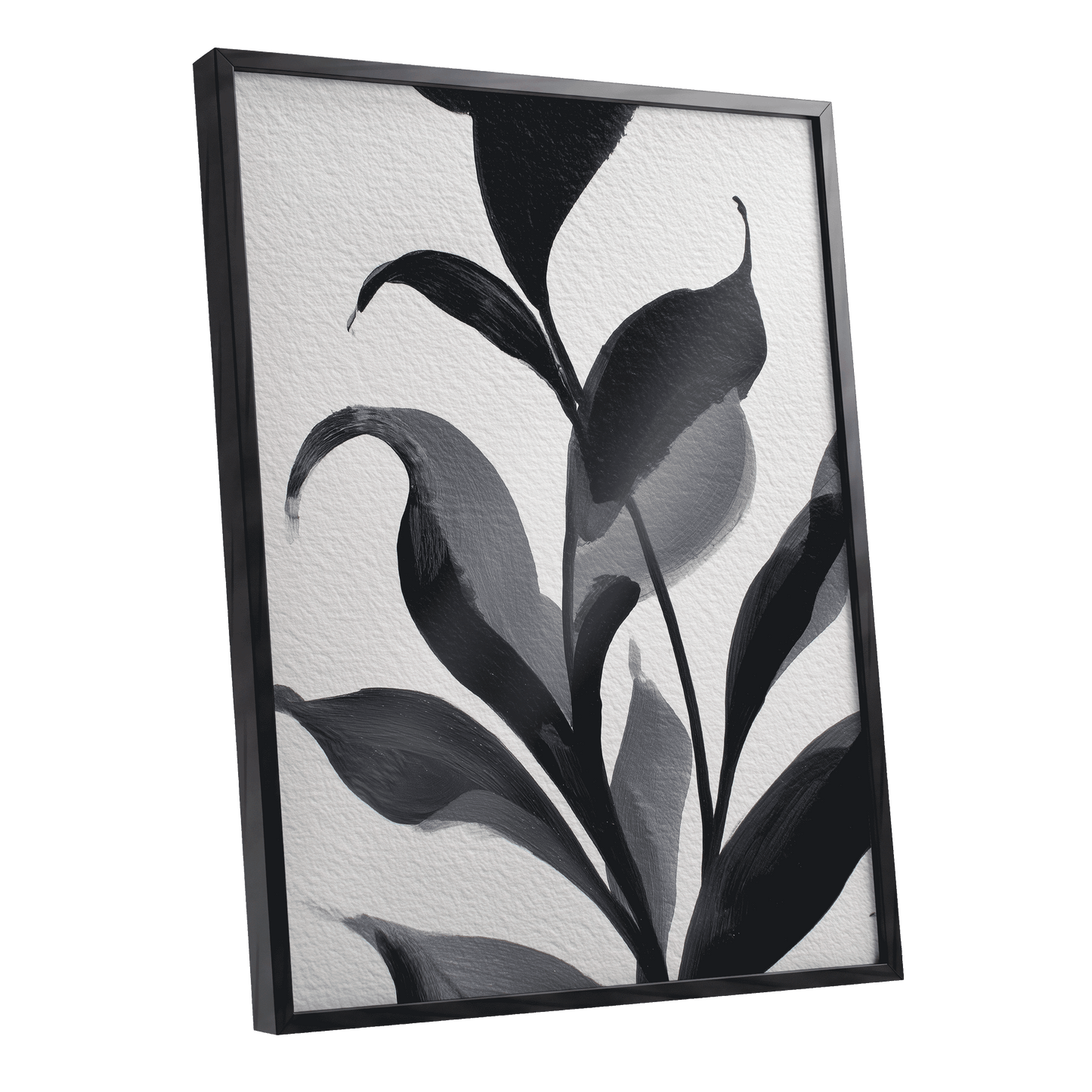 Shadowleaf Cadence – black framed poster option
