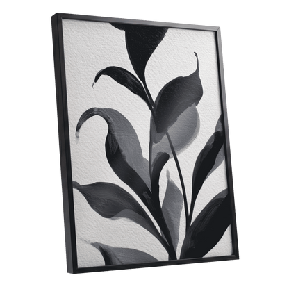 Shadowleaf Cadence – black framed poster option