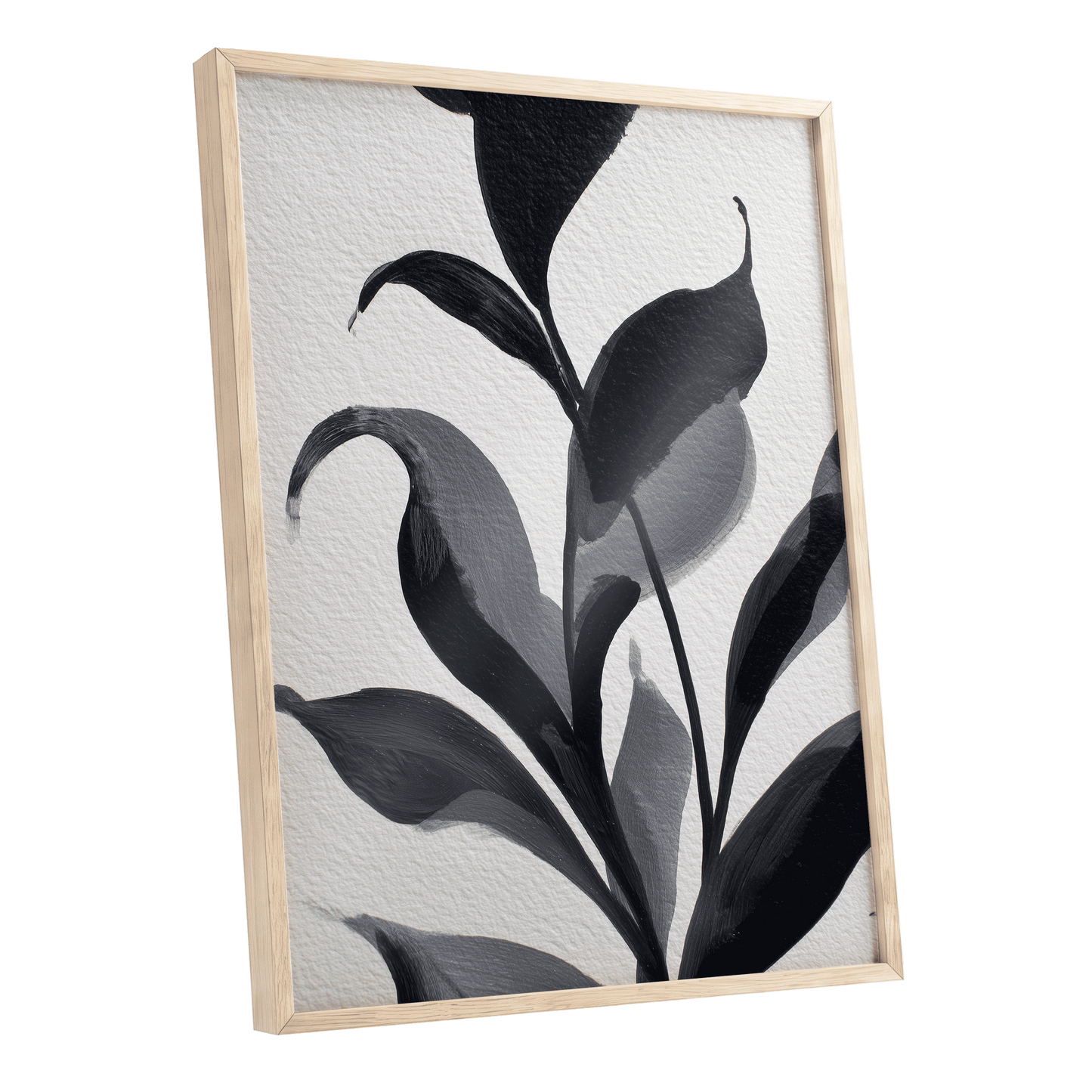 Shadowleaf Cadence – oak framed poster option