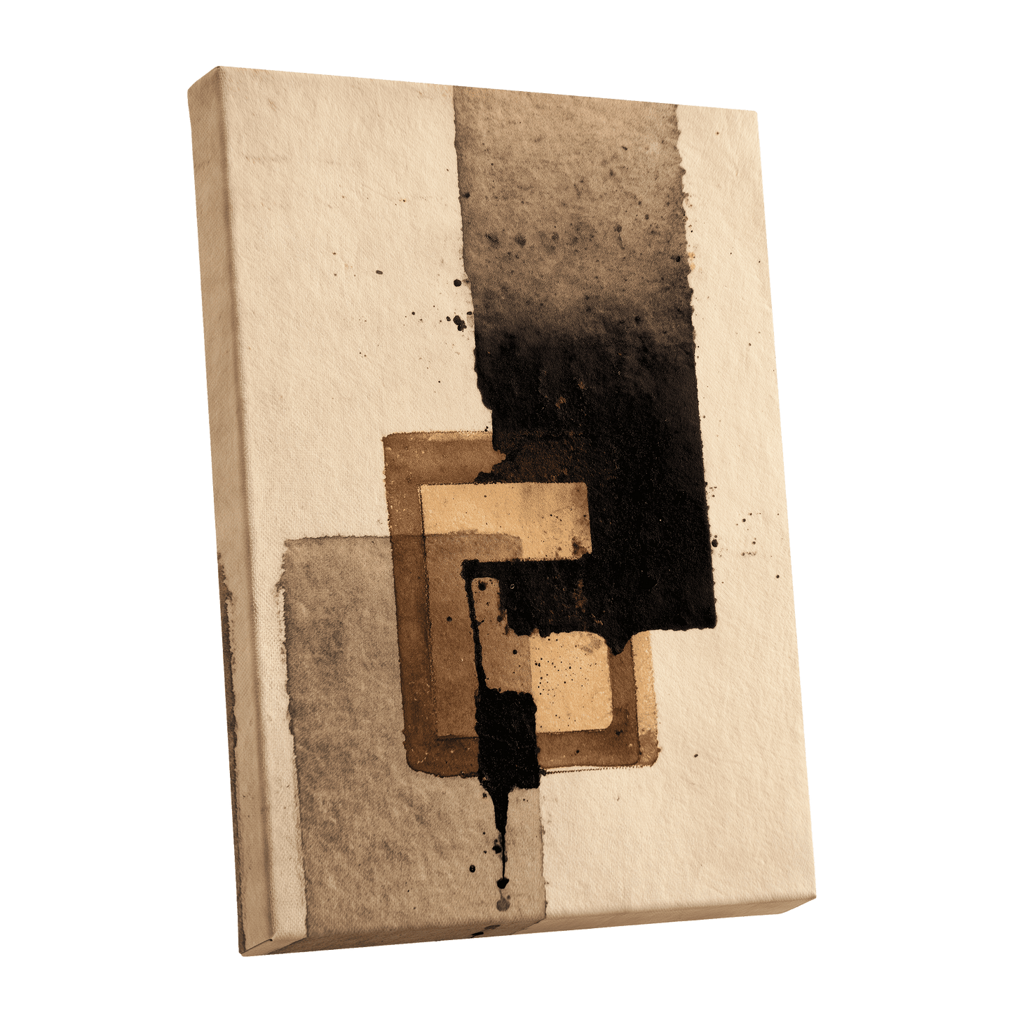 Sienna Interlock – stretched canvas option