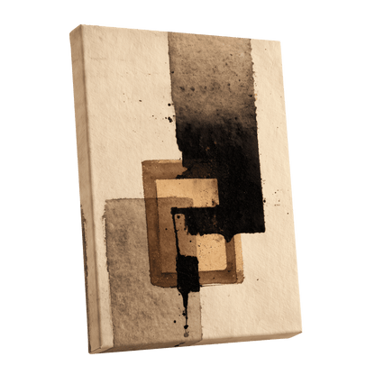 Sienna Interlock – stretched canvas option