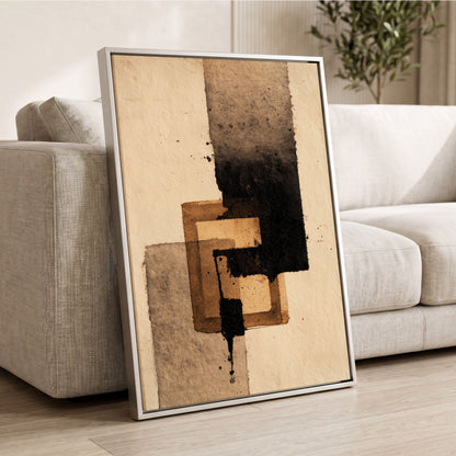 Sienna Interlock – wall art displayed in a styled interior, gallery view 2