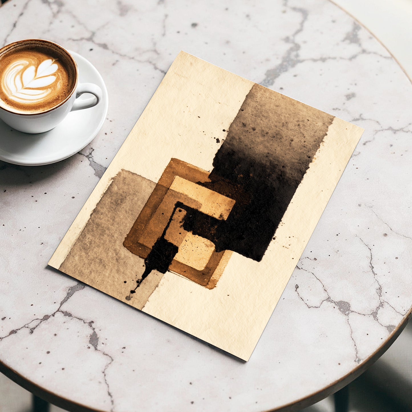 Sienna Interlock – wall art displayed in a styled interior, gallery view 3