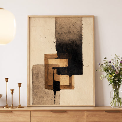 Sienna Interlock – wall art displayed in a styled interior, gallery view 5