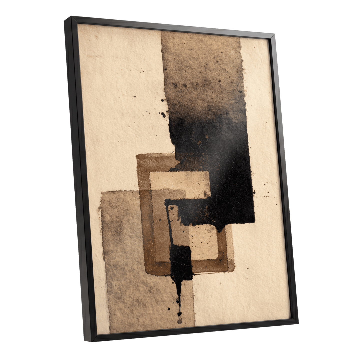 Sienna Interlock – black framed poster option