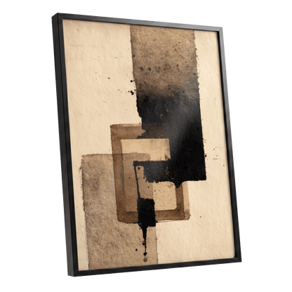 Sienna Interlock – black framed poster option