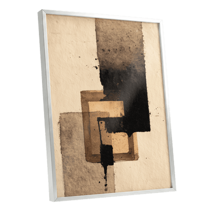 Sienna Interlock – silver framed poster option