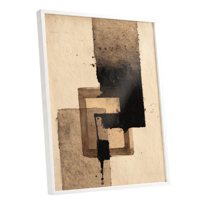 Sienna Interlock – white framed poster option