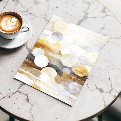 Soft Stone Drift Abstract – wall art displayed in a styled interior, gallery view 3