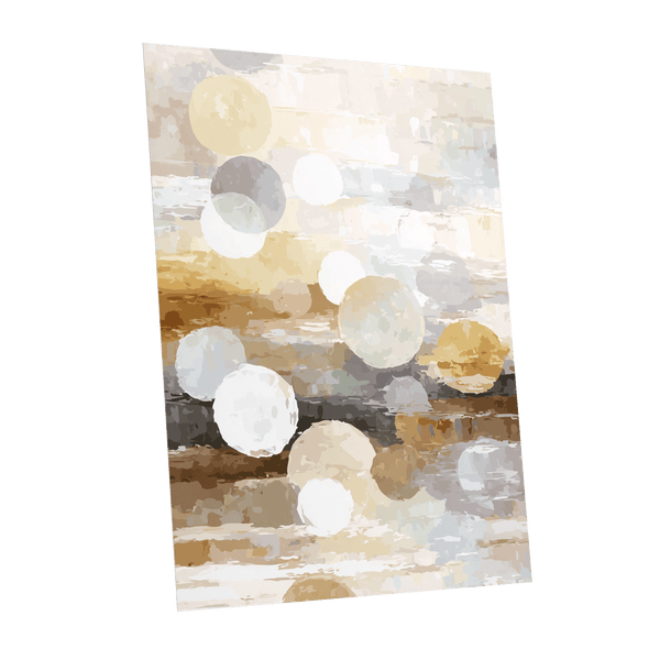 Soft Stone Drift Abstract – unframed poster option