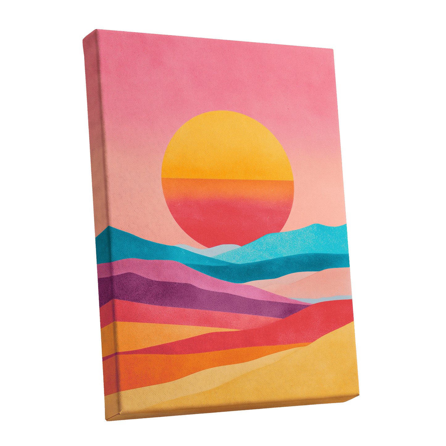 Solar Drift – stretched canvas option
