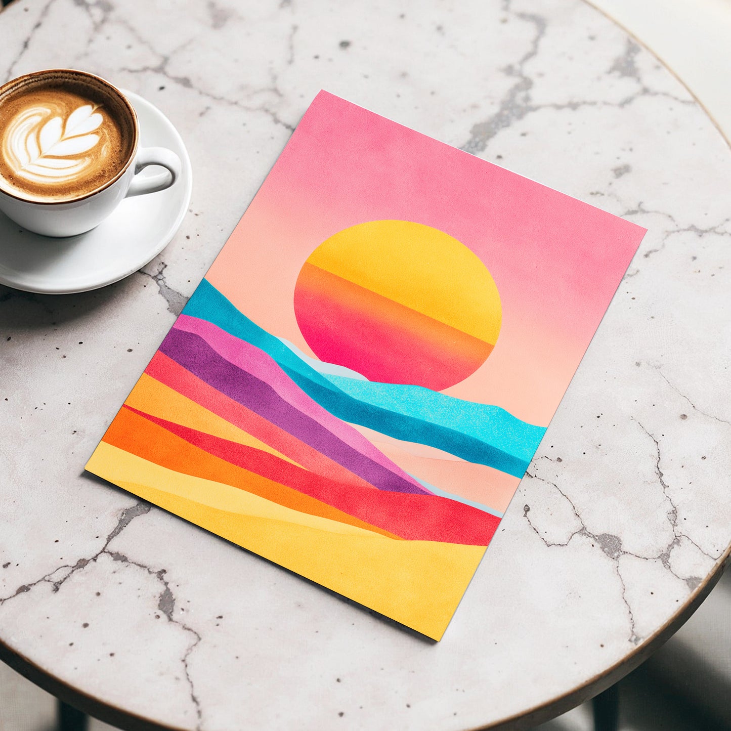 Solar Drift – wall art displayed in a styled interior, gallery view 3