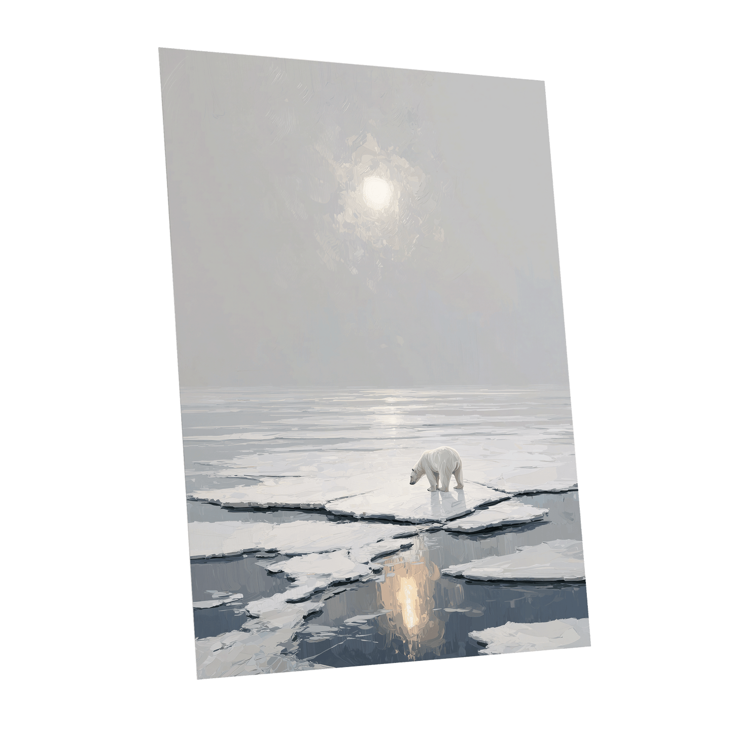 Solitary Arctic Light – unframed poster option