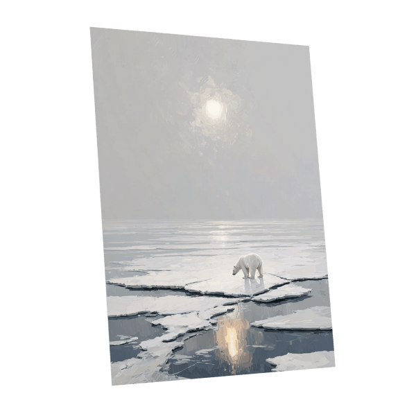 Solitary Arctic Light – unframed poster option
