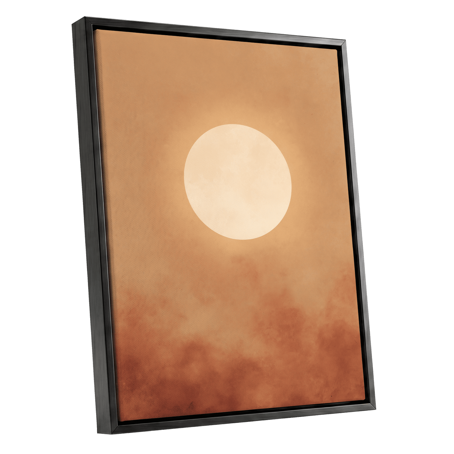 Solstice Halo – black framed canvas option