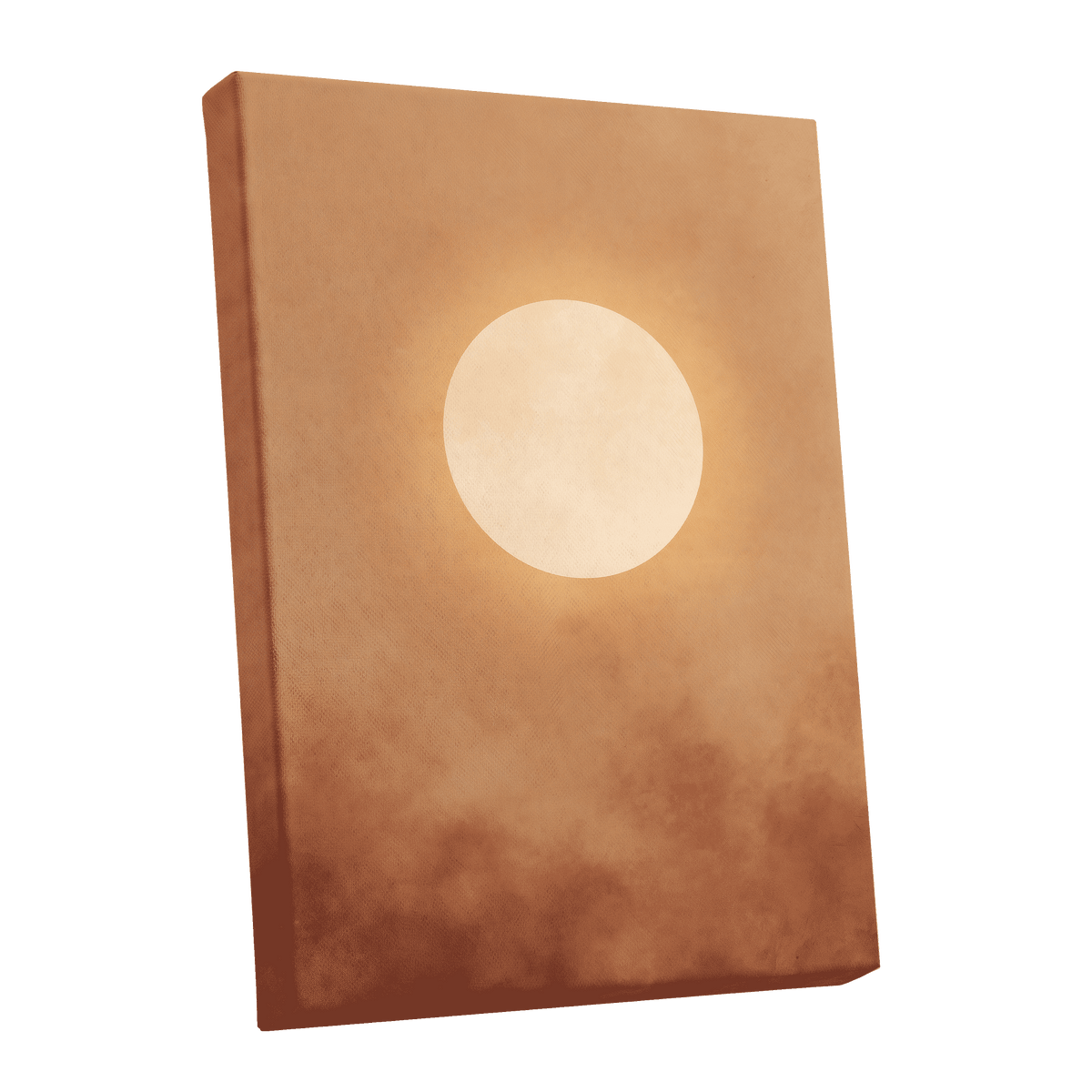 Solstice Halo – stretched canvas option