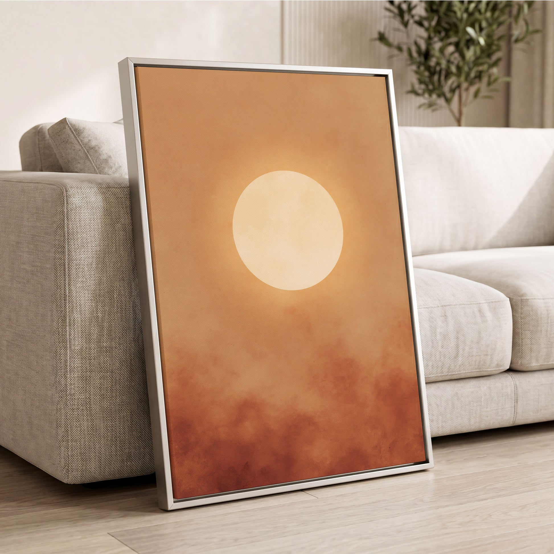 Solstice Halo – wall art displayed in a styled interior, gallery view 2
