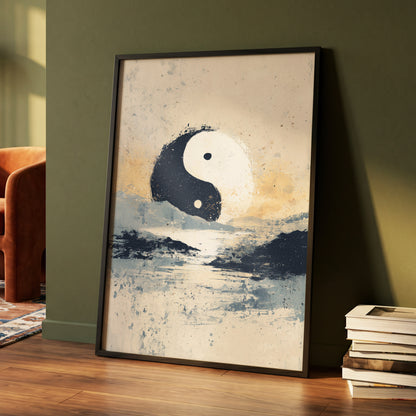 Stillness in Balance – wall art displayed in a styled interior, gallery view 4