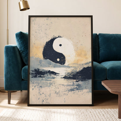 Stillness in Balance – wall art displayed in a styled interior, gallery view 6