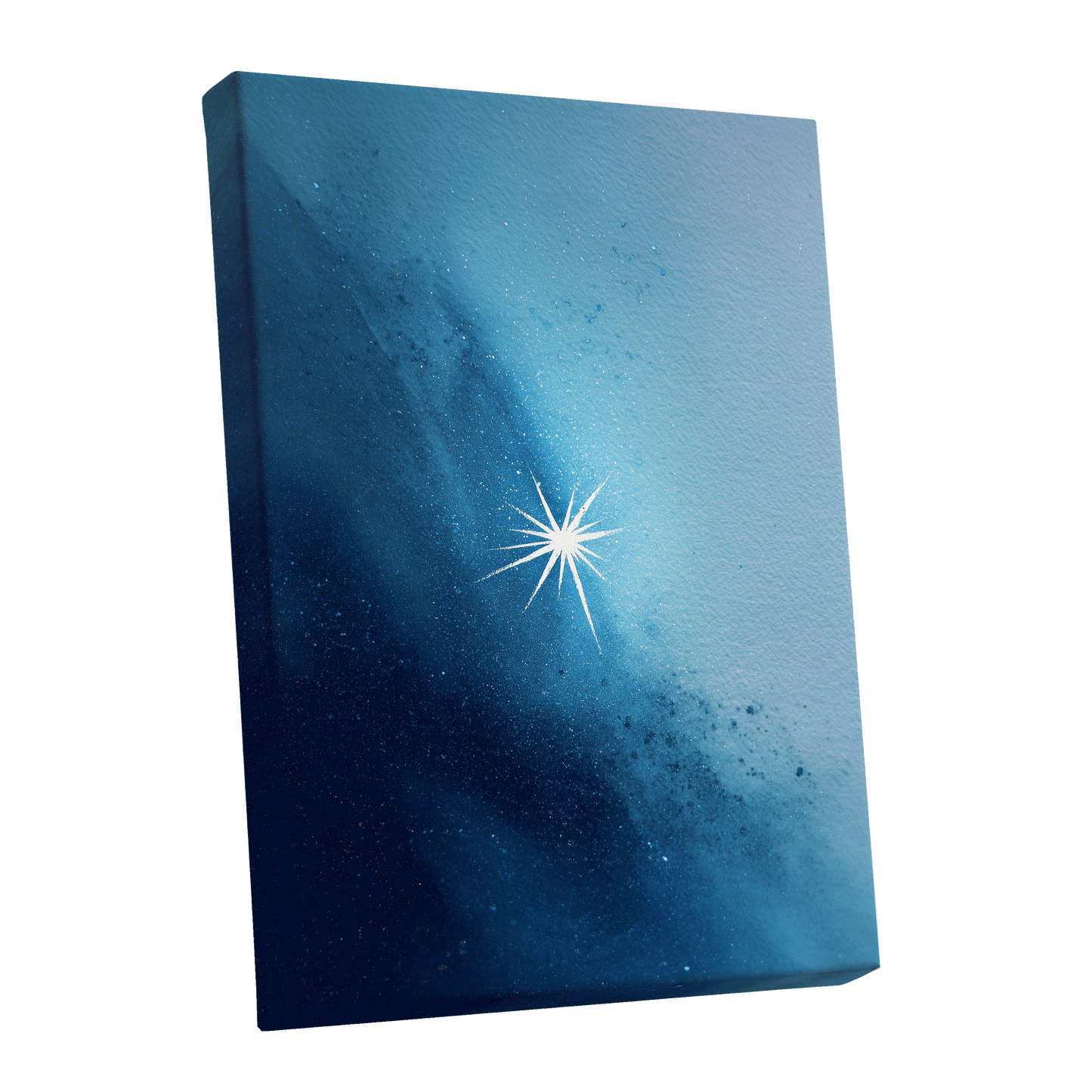Stillpoint Star – stretched canvas option