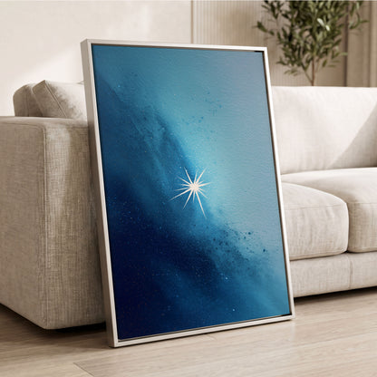 Stillpoint Star – wall art displayed in a styled interior, gallery view 2