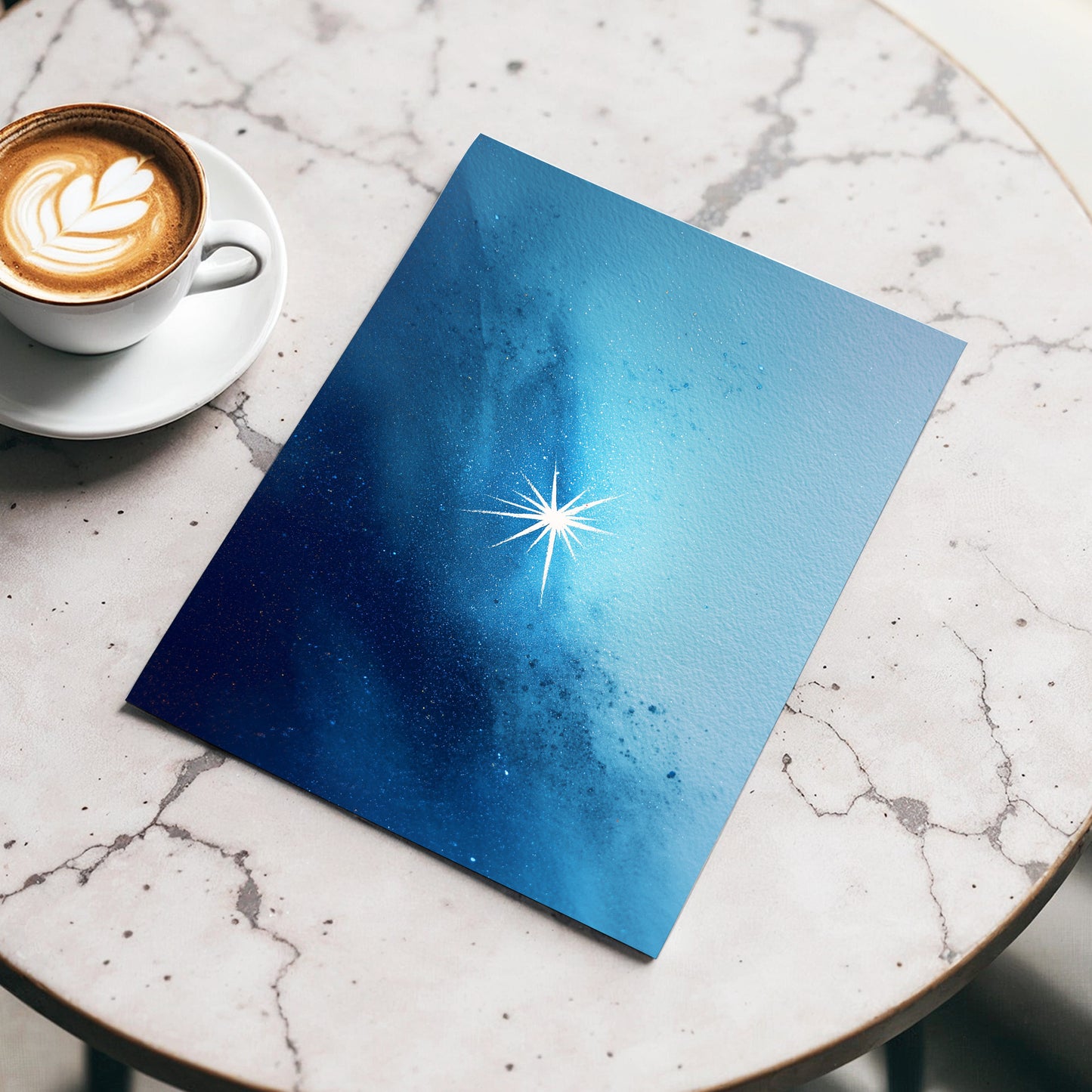 Stillpoint Star – wall art displayed in a styled interior, gallery view 3