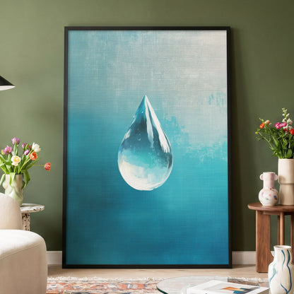 Stillwater Drop – wall art displayed in a styled interior, gallery view 4
