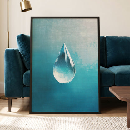 Stillwater Drop – wall art displayed in a styled interior, gallery view 6