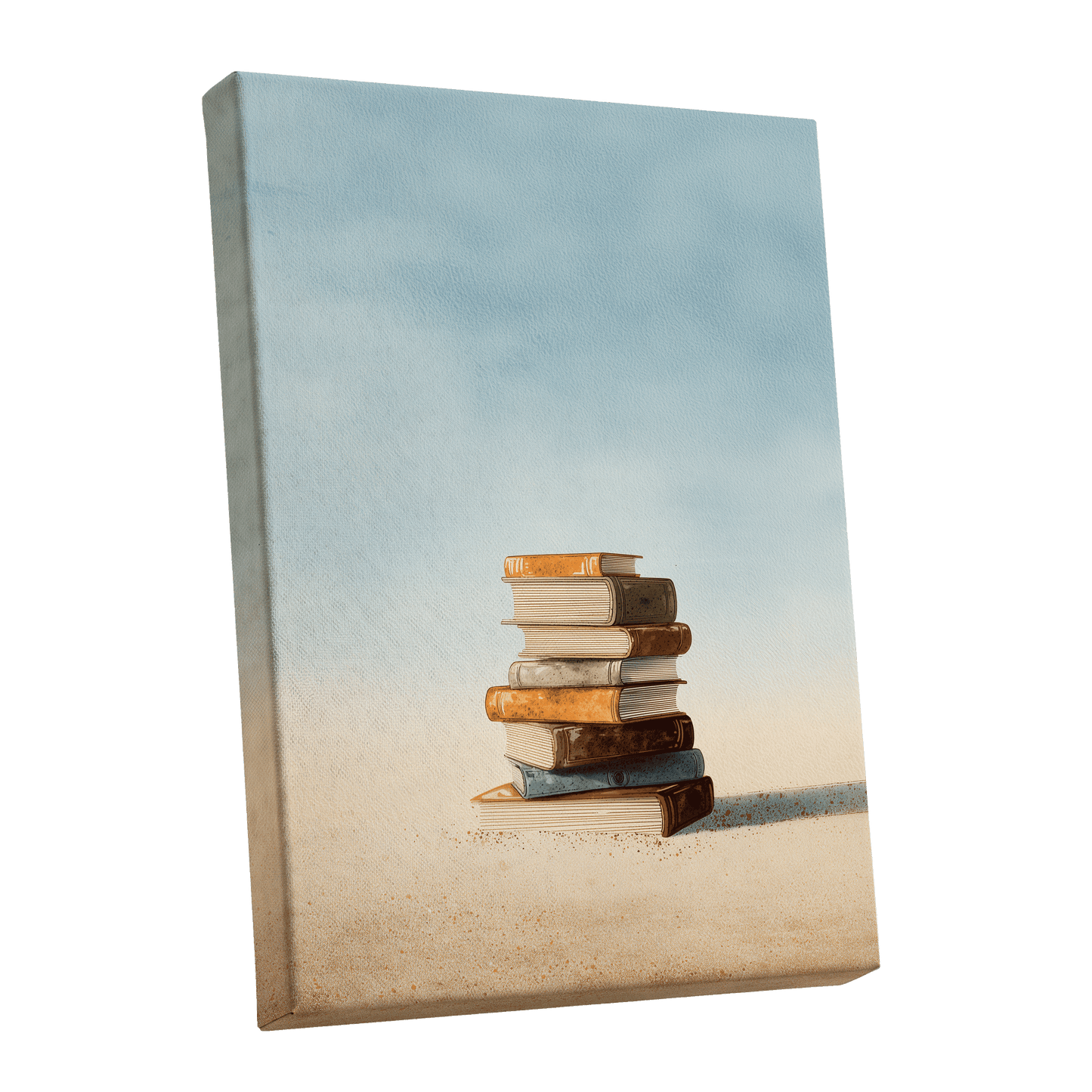 Stories in Stillness – stretched canvas option