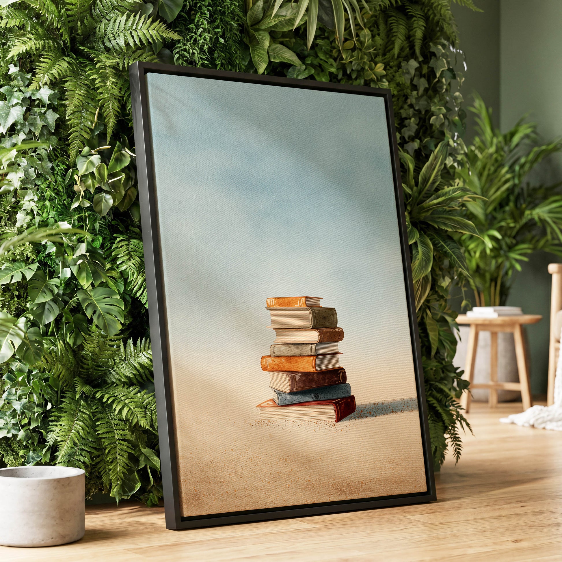 Stories in Stillness – wall art displayed in a styled interior, gallery view 1