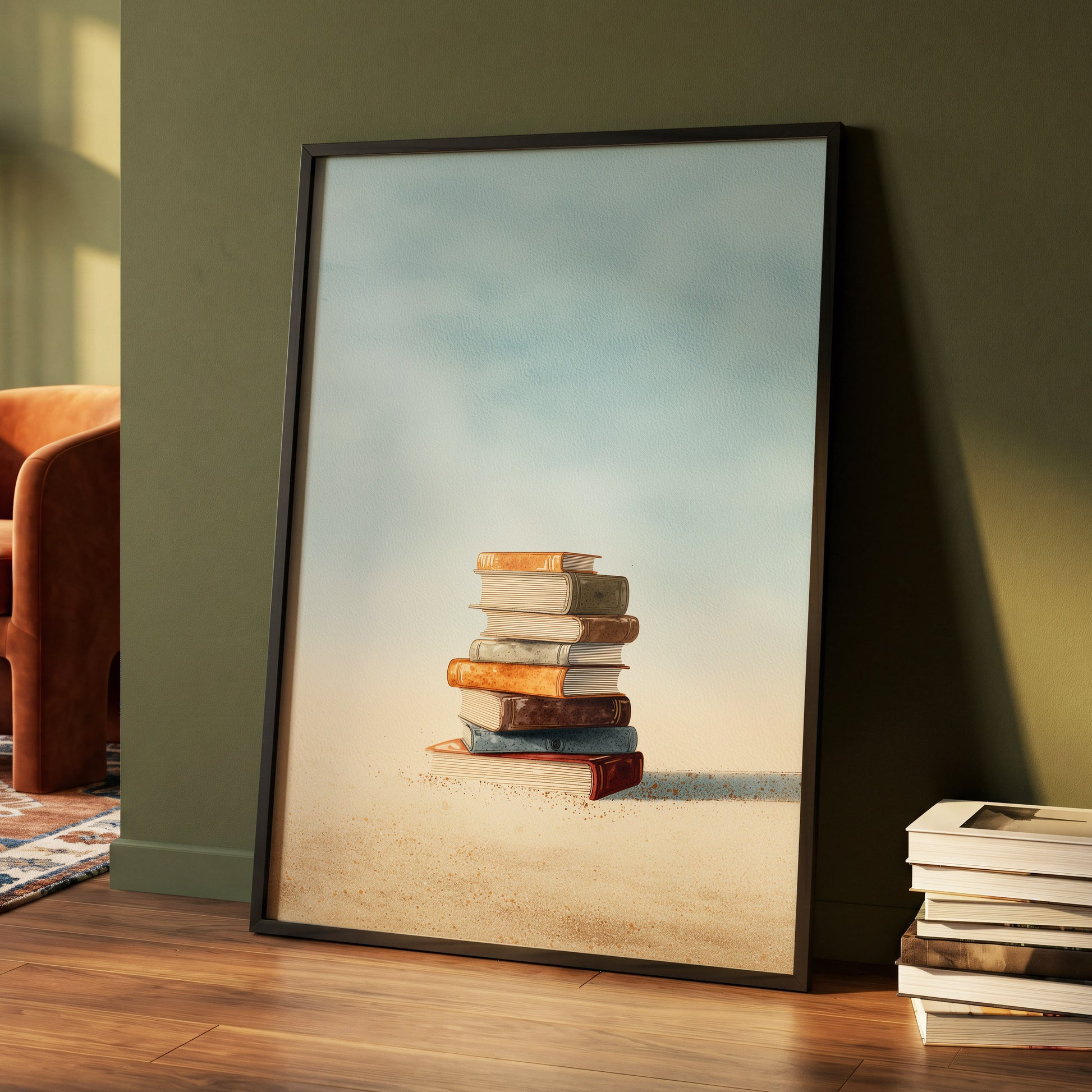 Stories in Stillness – wall art displayed in a styled interior, gallery view 4
