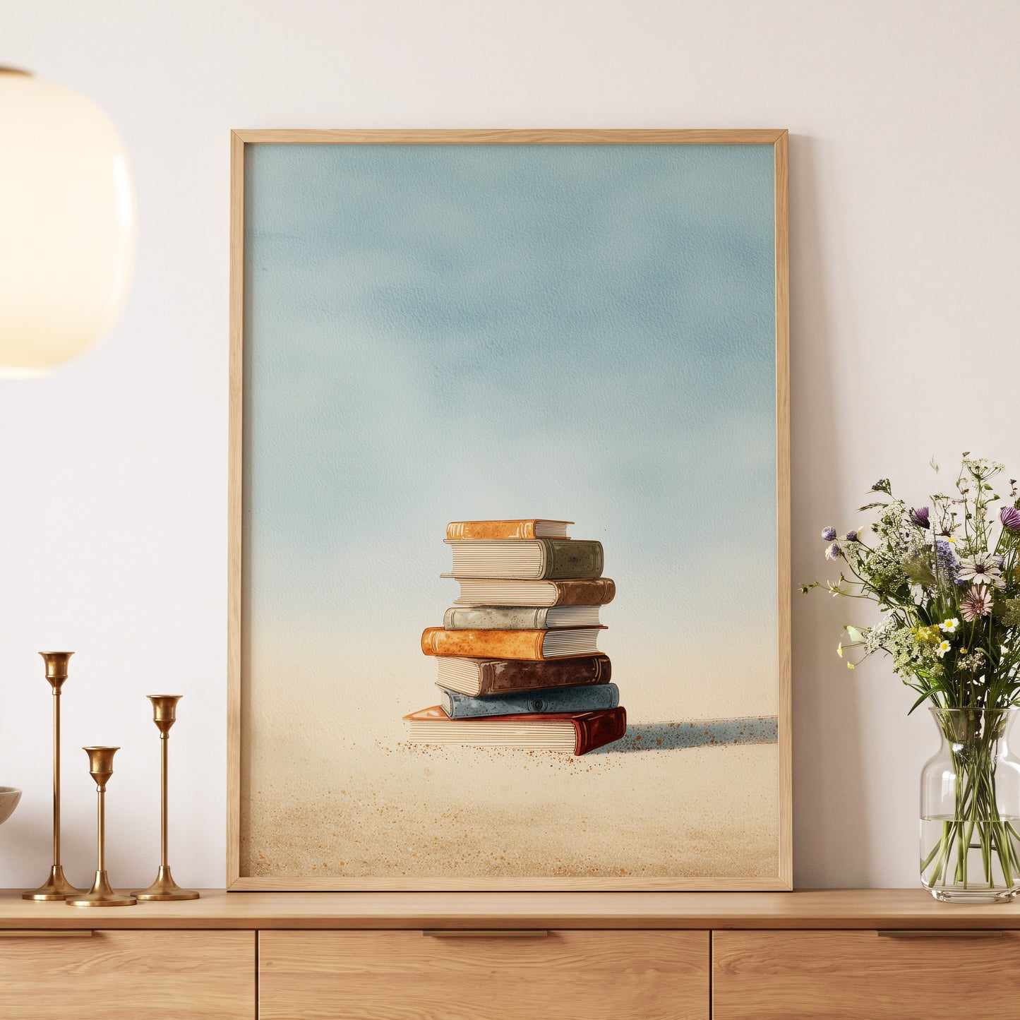 Stories in Stillness – wall art displayed in a styled interior, gallery view 5