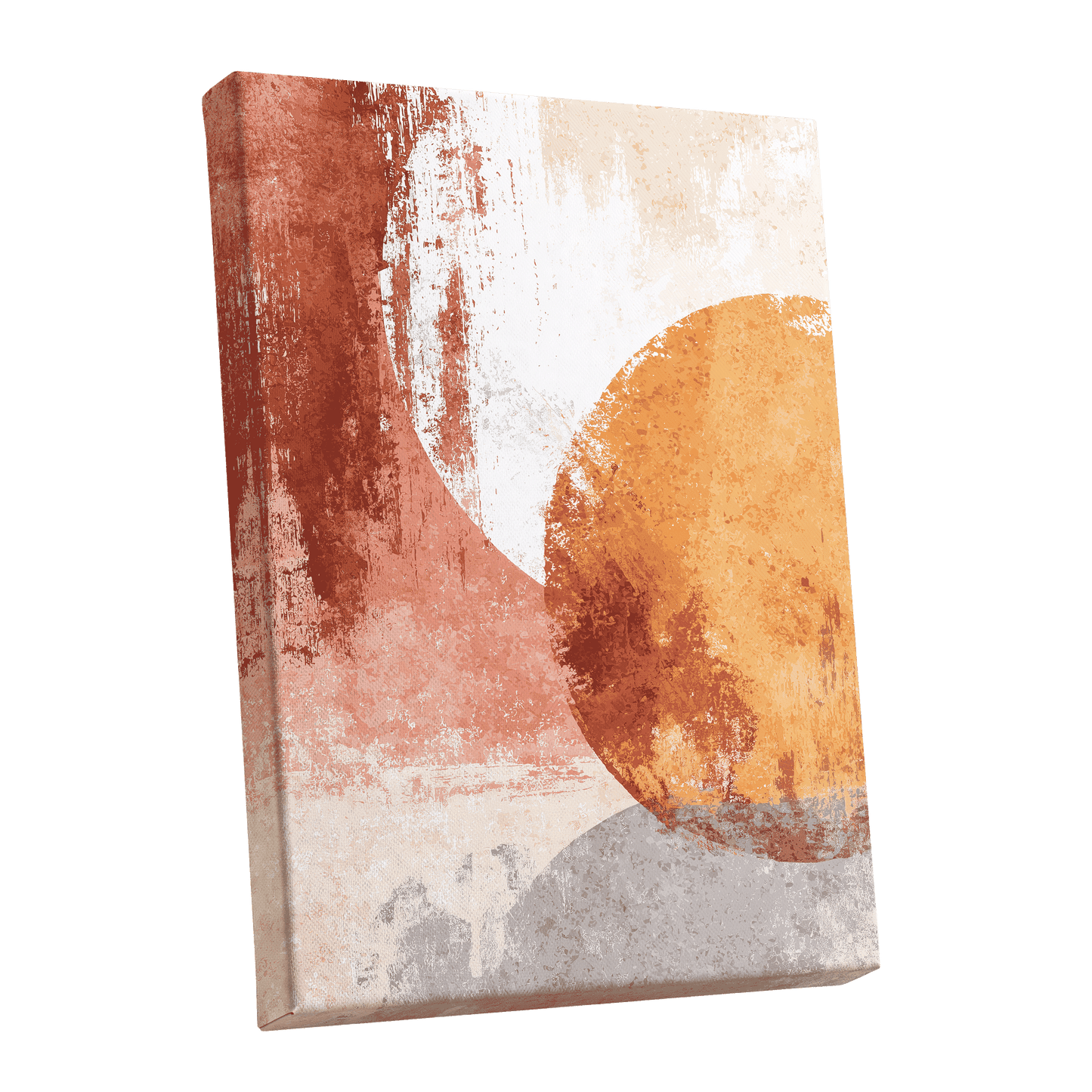 Terracotta Tides – stretched canvas option
