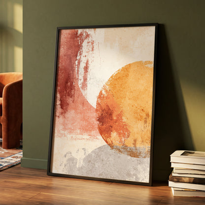Terracotta Tides – wall art displayed in a styled interior, gallery view 4