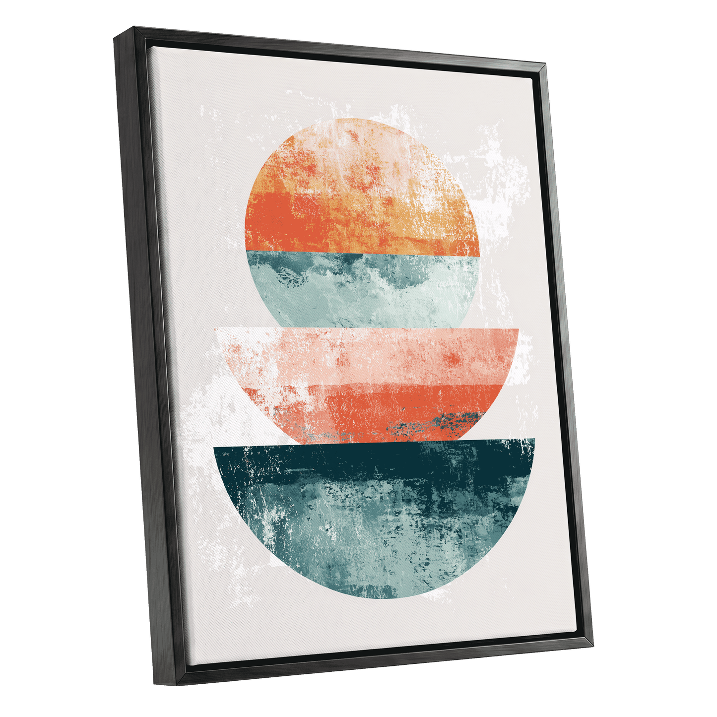 Tidal Equilibrium – black framed canvas option