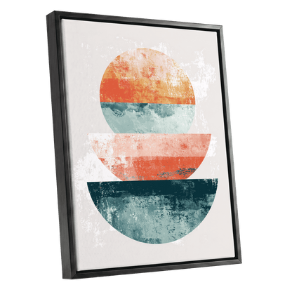 Tidal Equilibrium – black framed canvas option