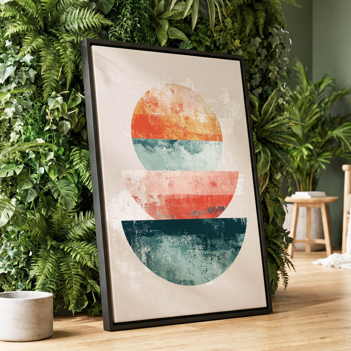 Tidal Equilibrium – wall art displayed in a styled interior, gallery view 1
