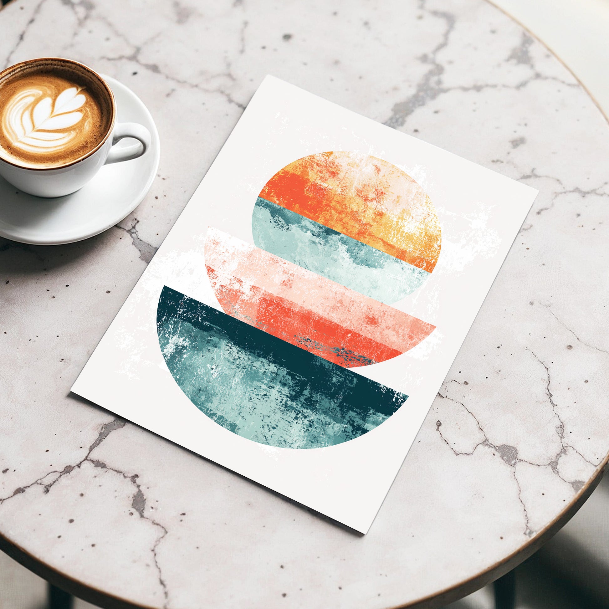 Tidal Equilibrium – wall art displayed in a styled interior, gallery view 3